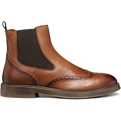Geox Män U HENREYS Ankle Boot, konjak, 41 EU, konjak, 41 EU Geox Män U HENREYS Ankle Boot, konjak, 41 EU, konjak, 41 EU