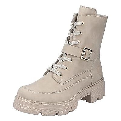 Rieker Dam 74642 snörstövlar, Beige, 41 EU Rieker Dam 74642 snörstövlar, Beige, 41 EU