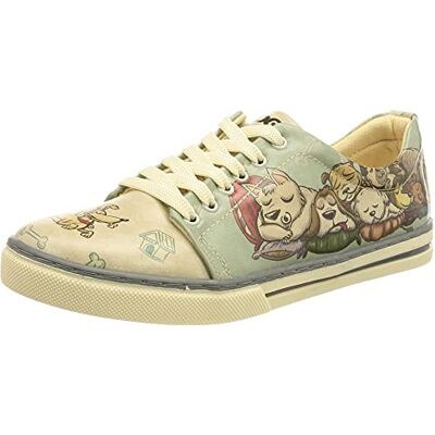 DOGO Sneaker för kvinnor, flerfärgad flerfärgad 36 EU DOGO Sneaker för kvinnor, flerfärgad flerfärgad 36 EU