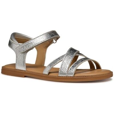 Geox J Sandal Karly Girl, silver, 38 EU, Silverton, 38 EU Geox J Sandal Karly Girl, silver, 38 EU, Silverton, 38 EU