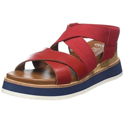ARA Valencia sandal för kvinnor, flamma, 42 EU ARA Valencia sandal för kvinnor, flamma, 42 EU