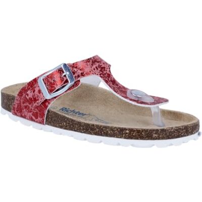 Richter barnskor ekologiska sandaler, Rosso, 32 EU Richter barnskor ekologiska sandaler, Rosso, 32 EU