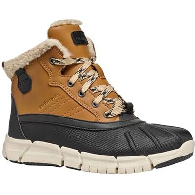 Geox J FLEXYPER BOY B ABX ankelkänga, DK gul/svart, 1 UK, Dk Gul Svart, 1 UK Geox J FLEXYPER BOY B ABX ankelkänga, DK gul/svart, 1 UK, Dk Gul Svart, 1 UK