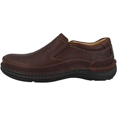 Clarks Herr Nature Easy Toffel, mahognyläder, 47 EU Clarks Herr Nature Easy Toffel, mahognyläder, 47 EU