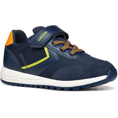 Geox J ALBEN Boy A, sneakers, Navy/Lime Green, 28 EU, Flerfärgad, 28 EU Geox J ALBEN Boy A, sneakers, Navy/Lime Green, 28 EU, Flerfärgad, 28 EU
