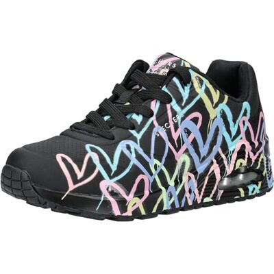 Skechers Dam UNO Spread The Love sneakers, svart, 37 EU, svart, 37 EU Skechers Dam UNO Spread The Love sneakers, svart, 37 EU, svart, 37 EU