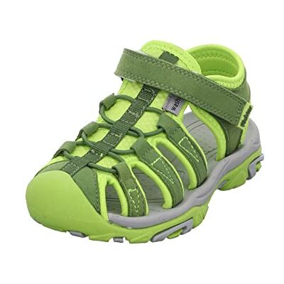 Richter Kinderschuhe Pojkar unisex barn boulder-sandaler, cactus/neon lime, 28 EU, Kaktus neon lime, 28 EU Richter Kinderschuhe Pojkar unisex barn boulder-sandaler, cactus/neon lime, 28 EU, Kaktus neon lime, 28 EU