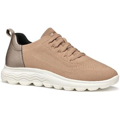 Geox Damsneakers, D SPHERICA B sneakers, beige, 36 EU, Beige, 36 EU Geox Damsneakers, D SPHERICA B sneakers, beige, 36 EU, Beige, 36 EU