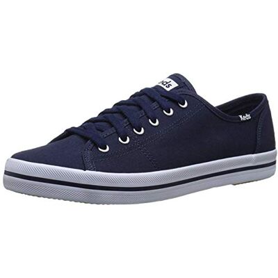 Keds kvinnors kickstart säsongsbetonad solid sneaker, Marinblått Xsp 7 UK Keds kvinnors kickstart säsongsbetonad solid sneaker, Marinblått Xsp 7 UK