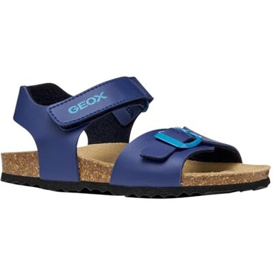 Geox J Ghita Boy B sandal, ROYAL/Sky, 31 EU Geox J Ghita Boy B sandal, ROYAL/Sky, 31 EU