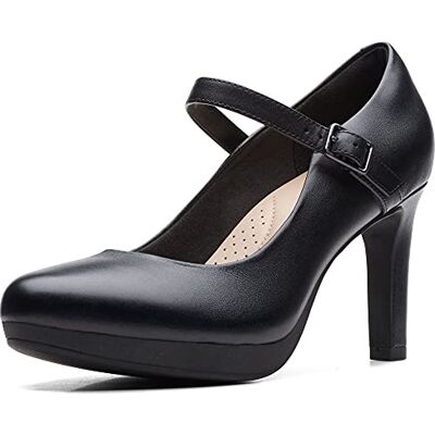 Clarks Ambyr Shine Womens Black Leather, 4.5 Clarks Ambyr Shine Womens Black Leather, 4.5