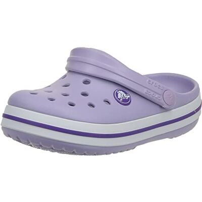 Crocs Crocband Clogs – unisex barntofflor – lätt och hållbar design – marinblå/röd – storlek 20–21, Lavendel neonlila, 19/20 EU Crocs Crocband Clogs – unisex barntofflor – lätt och hållbar design – marinblå/röd – storlek 20–21, Lavendel neonlila, 19/20 EU