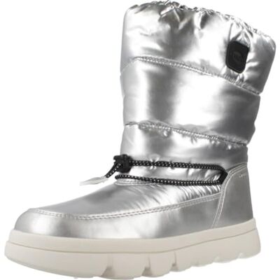 Geox Flicka Willaboom Girl B A Snöstövlar, Silver, 27 EU Geox Flicka Willaboom Girl B A Snöstövlar, Silver, 27 EU