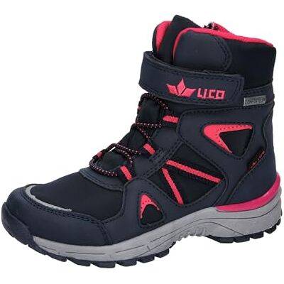 Lico Bernarda VS snöstövlar, marinblå/rosa, 30 EU Lico Bernarda VS snöstövlar, marinblå/rosa, 30 EU