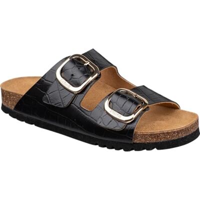 Scholl Dam Noelle Sandal, svart, 41 EU Scholl Dam Noelle Sandal, svart, 41 EU