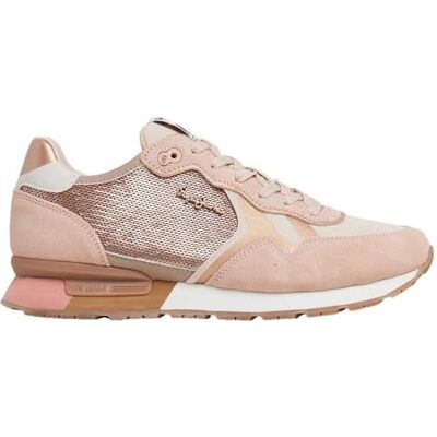 Pepe Jeans dam Brit Sequins W sneakers, Beige (Buttermilk White), 6 UK, Beige kärnmjölk vit, 6 UK Pepe Jeans dam Brit Sequins W sneakers, Beige (Buttermilk White), 6 UK, Beige kärnmjölk vit, 6 UK