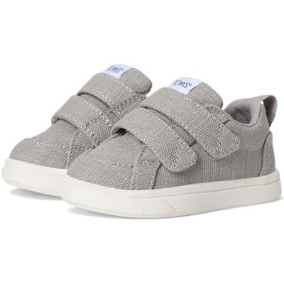 TOMS Unisex barn Cruz dubbel rem krok och ögla sneaker, Drizzle Grey Heritage Canvas, 10 UK Child TOMS Unisex barn Cruz dubbel rem krok och ögla sneaker, Drizzle Grey Heritage Canvas, 10 UK Child