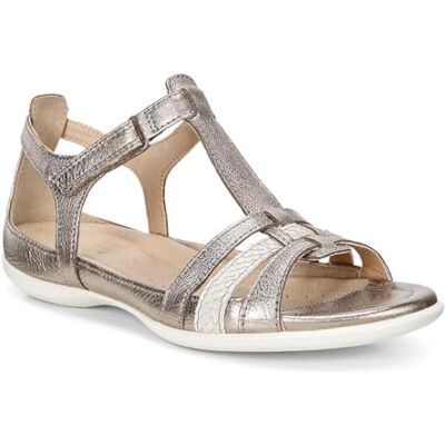 ECCO Flash, Damen Riemchensandalen, Grau (Warm Grey Metallic/Moon Rock 57462), 42 EU (8.5 UK) ECCO Flash, Damen Riemchensandalen, Grau (Warm Grey Metallic/Moon Rock 57462), 42 EU (8.5 UK)