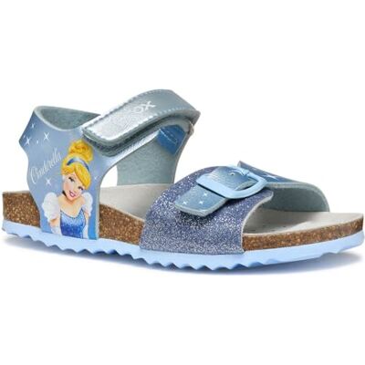 Geox Flicka Adriel flicka G sandal, Kristall, 36 EU Geox Flicka Adriel flicka G sandal, Kristall, 36 EU