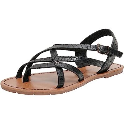 CHATTAWAK 11MARGOTSNOIR40, platta sandaler för kvinnor, s.svart, 40 EU, S, 40 EU CHATTAWAK 11MARGOTSNOIR40, platta sandaler för kvinnor, s.svart, 40 EU, S, 40 EU