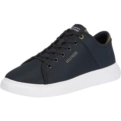 Tommy Hilfiger herr lätt kopp nät Fm0fm05115Mid topp, Svart, 40 EU Tommy Hilfiger herr lätt kopp nät Fm0fm05115Mid topp, Svart, 40 EU