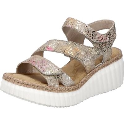 Rieker Damer 69157 sandal, flerfärgad, 41 EU Rieker Damer 69157 sandal, flerfärgad, 41 EU