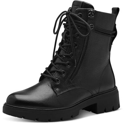 Tamaris COMFORT damkängor med snörning och dragkedja höst, svart, 39 EU Tamaris COMFORT damkängor med snörning och dragkedja höst, svart, 39 EU