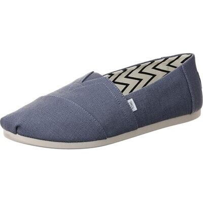TOMS Alpargata klassiska espadriller för herrar, Dark Sky Heritage Canvas, 47.5 EU TOMS Alpargata klassiska espadriller för herrar, Dark Sky Heritage Canvas, 47.5 EU