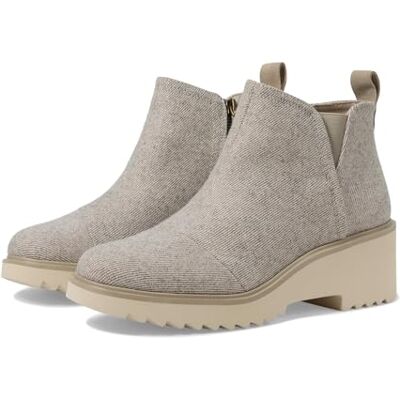 TOMS kvinnors Maude Fashion Boot, Natural Shimmer Twill, 5,5 UK, Naturlig skimmer twill, 38 EU TOMS kvinnors Maude Fashion Boot, Natural Shimmer Twill, 5,5 UK, Naturlig skimmer twill, 38 EU