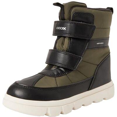 Geox Pojkar J Willaboom Boy B från Ankle Boot, Svart militär, 35 EU Geox Pojkar J Willaboom Boy B från Ankle Boot, Svart militär, 35 EU