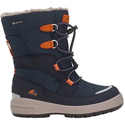 Viking Unisex barn Haslum Warm GTX snöstövlar, Marinblå rost, 31 EU Viking Unisex barn Haslum Warm GTX snöstövlar, Marinblå rost, 31 EU