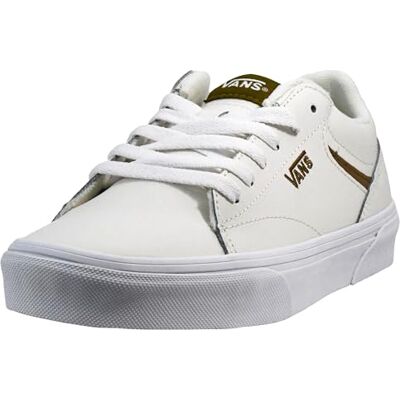 Vans Seldan sneakers för kvinnor, läder retro pop Gothic Olive, 6 UK, Läder retro pop gotisk oliv, 39 EU Vans Seldan sneakers för kvinnor, läder retro pop Gothic Olive, 6 UK, Läder retro pop gotisk oliv, 39 EU