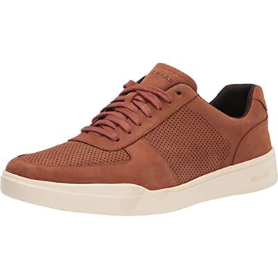 Cole Haan Grand Crosscourt Modern Tennis Sneaker för män, British Tan, 44.5 EU bred Cole Haan Grand Crosscourt Modern Tennis Sneaker för män, British Tan, 44.5 EU bred