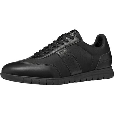 Geox Herr U FLEXTRIDE Zero B sneakers, svart, 44 EU Geox Herr U FLEXTRIDE Zero B sneakers, svart, 44 EU