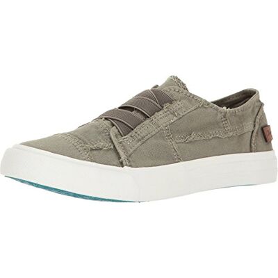 Blowfish Malibu Marley sneakers för kvinnor, Stålgrå färg tvättad duk 38.5 EU Blowfish Malibu Marley sneakers för kvinnor, Stålgrå färg tvättad duk 38.5 EU