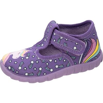 Fischer Markenschuh Fischer märkessko barnkardborreband tofflor med enhörning Fischer Markenschuh Fischer märkessko barnkardborreband tofflor med enhörning