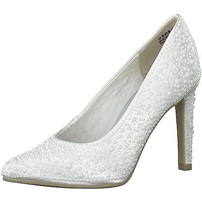 MARCO TOZZI Damer 2-2-22407-20 pumps, White Comb, 36 EU, Vit kam, 36 EU MARCO TOZZI Damer 2-2-22407-20 pumps, White Comb, 36 EU, Vit kam, 36 EU
