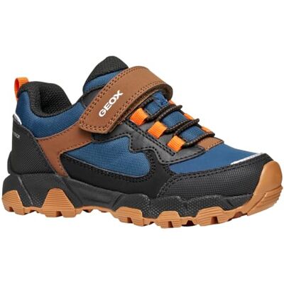 Geox J MagnetiTAR Boy B ABX sneakers, marinblå/brun, 28 EU, Marinbrun, 28 EU Geox J MagnetiTAR Boy B ABX sneakers, marinblå/brun, 28 EU, Marinbrun, 28 EU