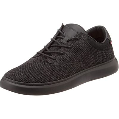 Tommy Hilfiger herr Hilfiger stickad hybridsko Fm0fm04439, Svart, 40 EU Tommy Hilfiger herr Hilfiger stickad hybridsko Fm0fm04439, Svart, 40 EU