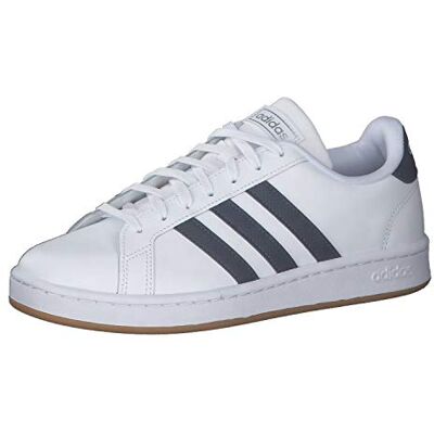 adidas Grand Court unisex vuxen Sneaker, Vit, 45 1/3 EU adidas Grand Court unisex vuxen Sneaker, Vit, 45 1/3 EU