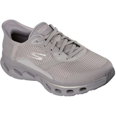 Skechers dam Go Walk Glide-Step 2.0 Belah Sneaker, Taupe textil trim, 39 EU Skechers dam Go Walk Glide-Step 2.0 Belah Sneaker, Taupe textil trim, 39 EU