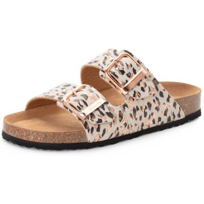Tamaris Dam Damen 1-27523-46 tofflor, leopard beige, 36 EU Tamaris Dam Damen 1-27523-46 tofflor, leopard beige, 36 EU