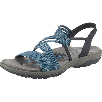 Skechers Dam Reggae Slim Skech Appeal öppen tå sandaler, Navy Gore, 40 EU Skechers Dam Reggae Slim Skech Appeal öppen tå sandaler, Navy Gore, 40 EU