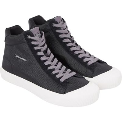 Calvin jeans herr Skater Vulc MID MTR sneakers, svart/vit 6.5 UK, Svart ljus vit, 39 EU Calvin jeans herr Skater Vulc MID MTR sneakers, svart/vit 6.5 UK, Svart ljus vit, 39 EU