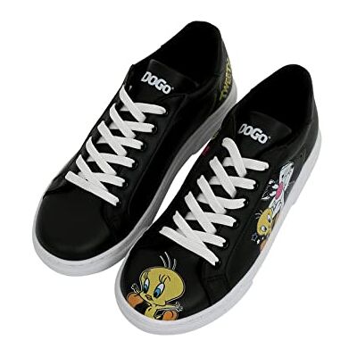 DOGO WB Ace damsneakers, svart, 4 UK, Noir, 37 EU DOGO WB Ace damsneakers, svart, 4 UK, Noir, 37 EU