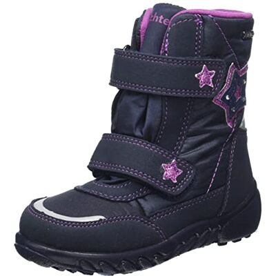 Richter Kinderschuhe Husky snöstövlar, atlant/silver/ros, 28 EU Richter Kinderschuhe Husky snöstövlar, atlant/silver/ros, 28 EU