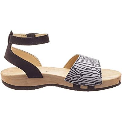 woody Jana pantoletter för kvinnor, flerfärgad Flerfärgad Zebra 095-36 EU woody Jana pantoletter för kvinnor, flerfärgad Flerfärgad Zebra 095-36 EU