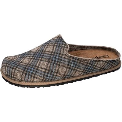 Fischer Markenschuh Fischer Herr, hjälge-tofflor, beigerutig, 44 EU, Beige rutig, 44 EU Fischer Markenschuh Fischer Herr, hjälge-tofflor, beigerutig, 44 EU, Beige rutig, 44 EU