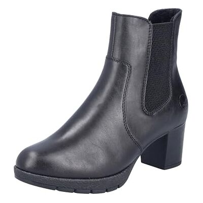 Rieker dam 77674 Chelsea båt, svart, 41 EU, svart, 41 EU Rieker dam 77674 Chelsea båt, svart, 41 EU, svart, 41 EU