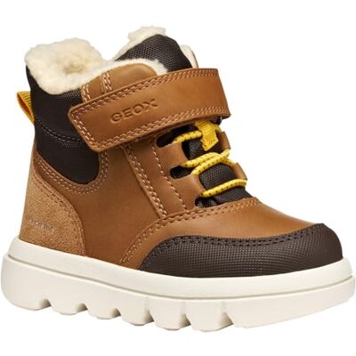 Geox Baby pojkar B WILLABOOM Boy B AB ankelbåt, Tobacco/DK brun, 21 EU, tobak dc brown, 21 EU Geox Baby pojkar B WILLABOOM Boy B AB ankelbåt, Tobacco/DK brun, 21 EU, tobak dc brown, 21 EU